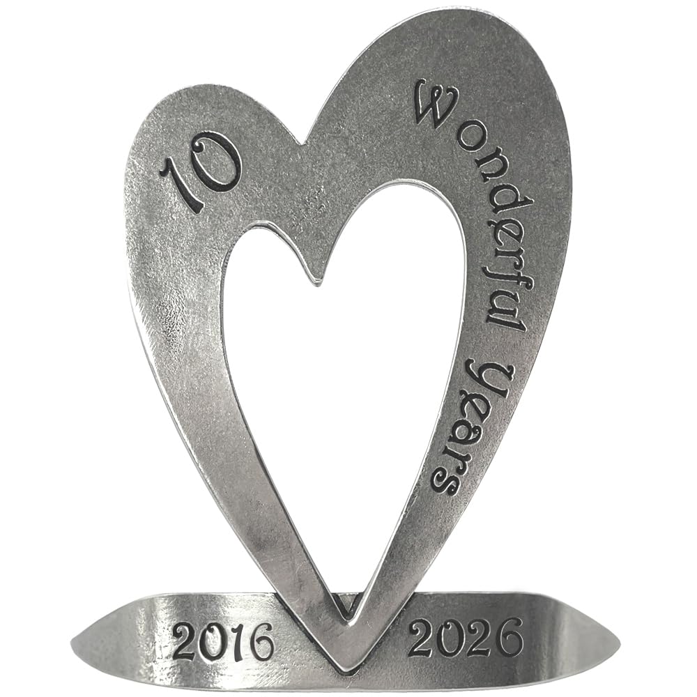 Amazon.com: English Pewter Company 10th Tenth Tin Ten Year Wedding