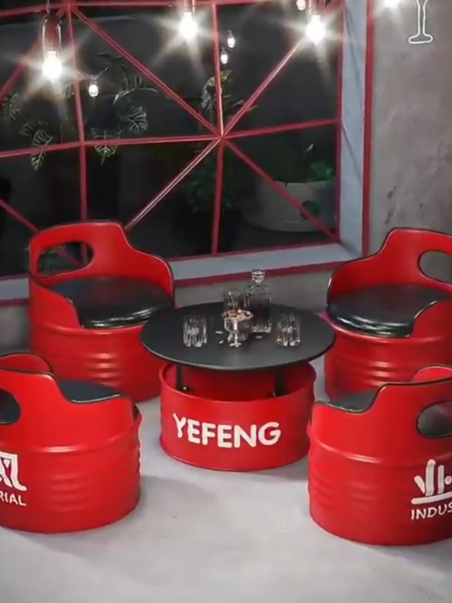 MOTUL ドラム缶型カウンターテーブル MOTUL ドラム缶型カウンター