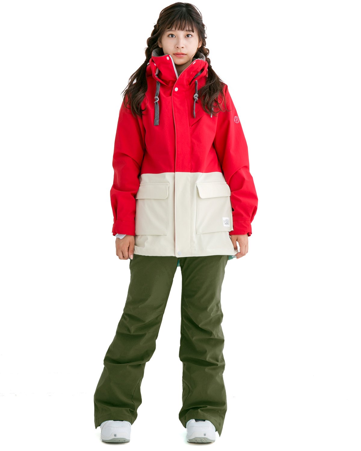 Amazon | 43DEGREES スノーボードウェア スキーウェア レディース 上下