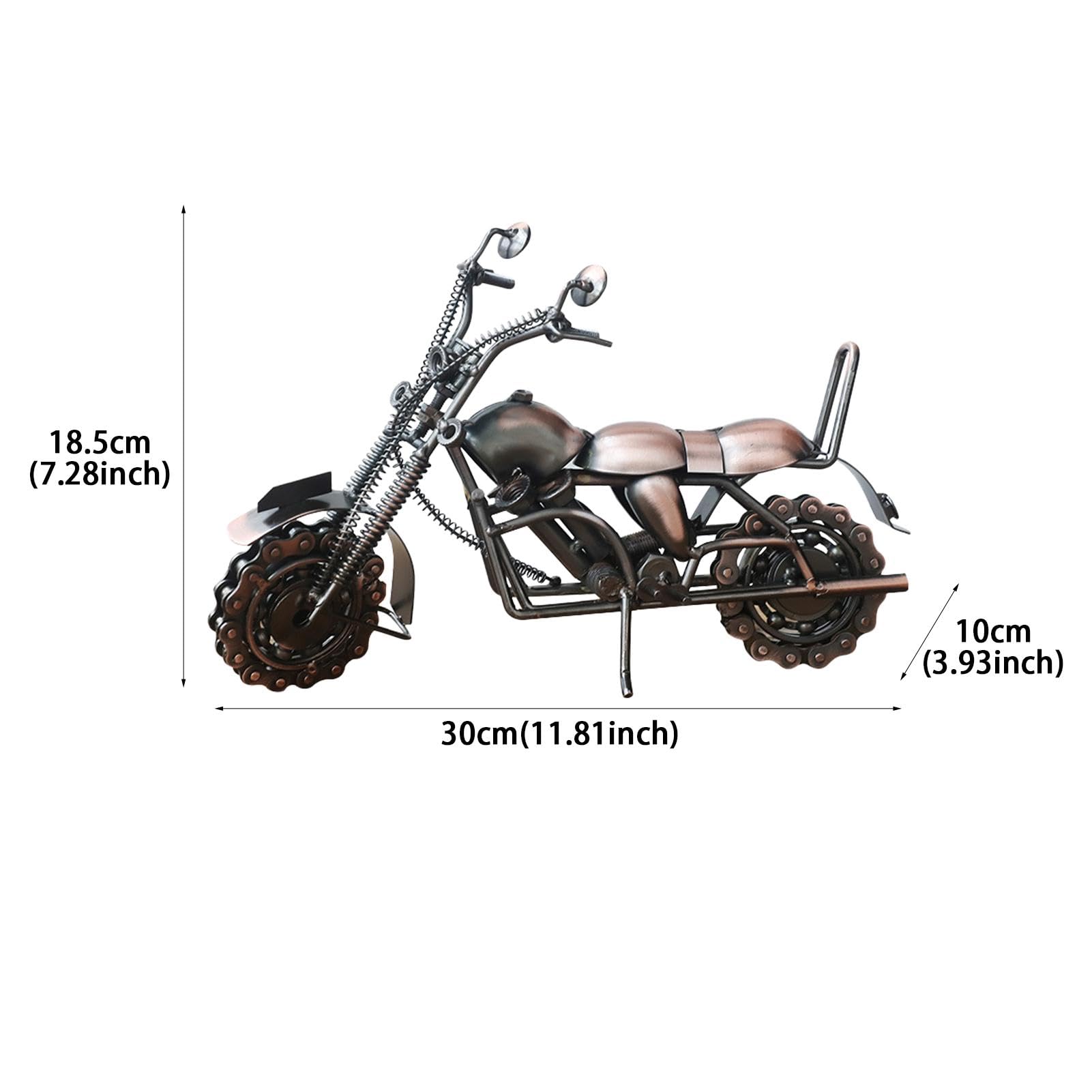 Amazon.co.jp: バイクモデル、バイクフィギュア - 鉄のバイクの彫刻