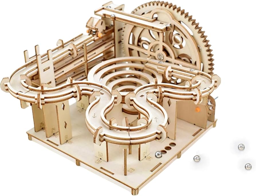 Amazon | AIJUYE 立体 パズル 木製パズル おもちゃ 接続剤不要