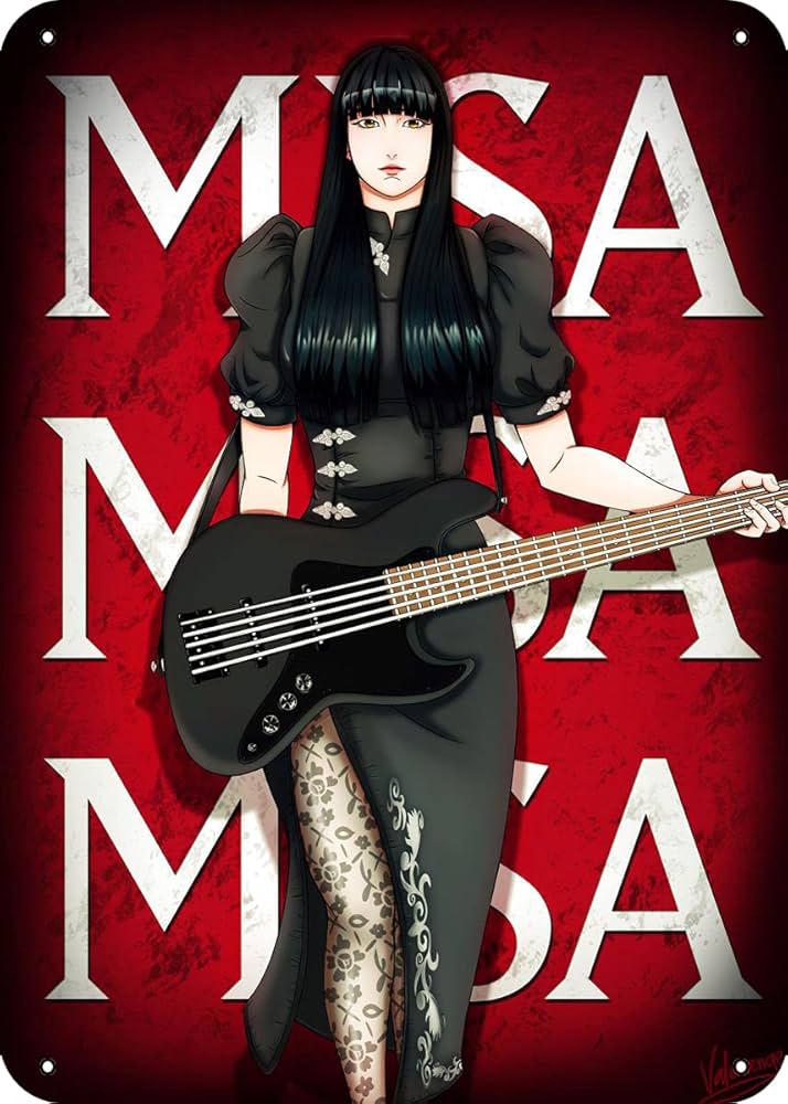 Band Maid Band-Maid MISA MISA MISA Metal Tin Sign 8inch X 12inch