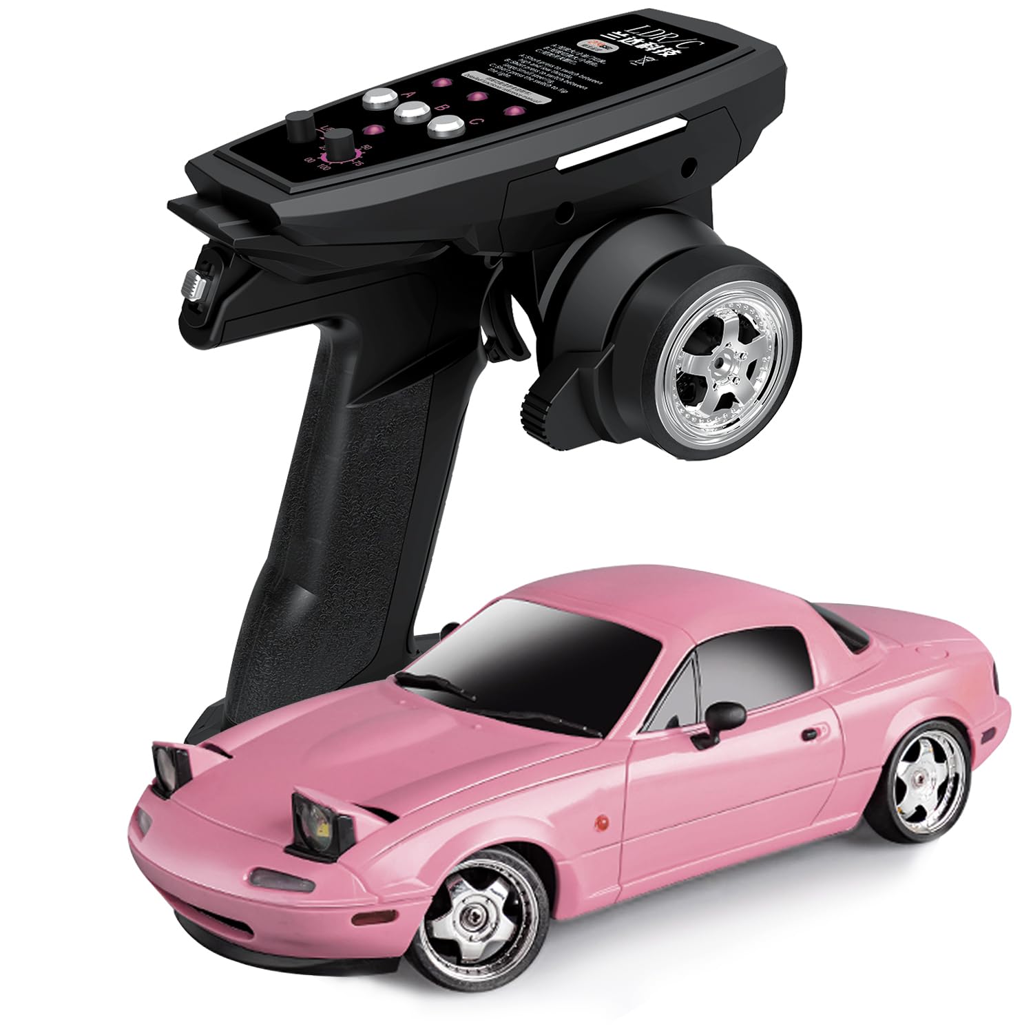 Amazon.co.jp: LDRC 1804 RC ドリフトカー RTR 1/18 マツダ MX-5 ミニ