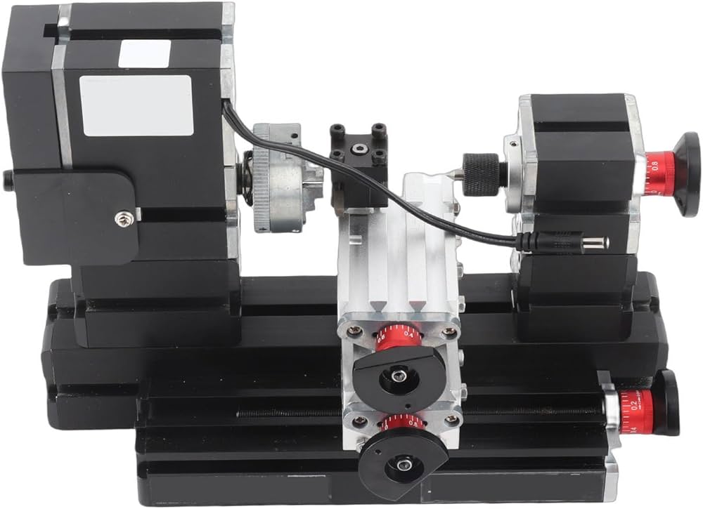 Amazon.co.jp: 60Wミニ金属回転旋盤、Yctzeモデル製作時計職人ミニ旋盤