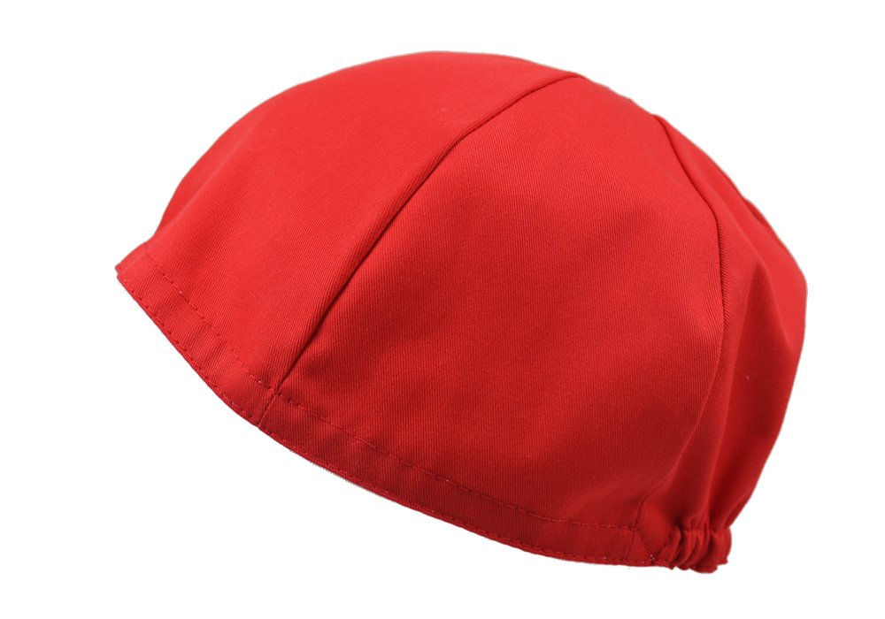 Amazon | [Happy Beans!] 赤白帽子つば無 ﾌﾘｰｻｲｽﾞ 52-56cm G-7 | 帽子 通販