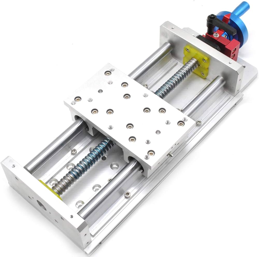 Amazon.co.jp: リニアガイド スライドレール 600mm ボールねじ SFU1605