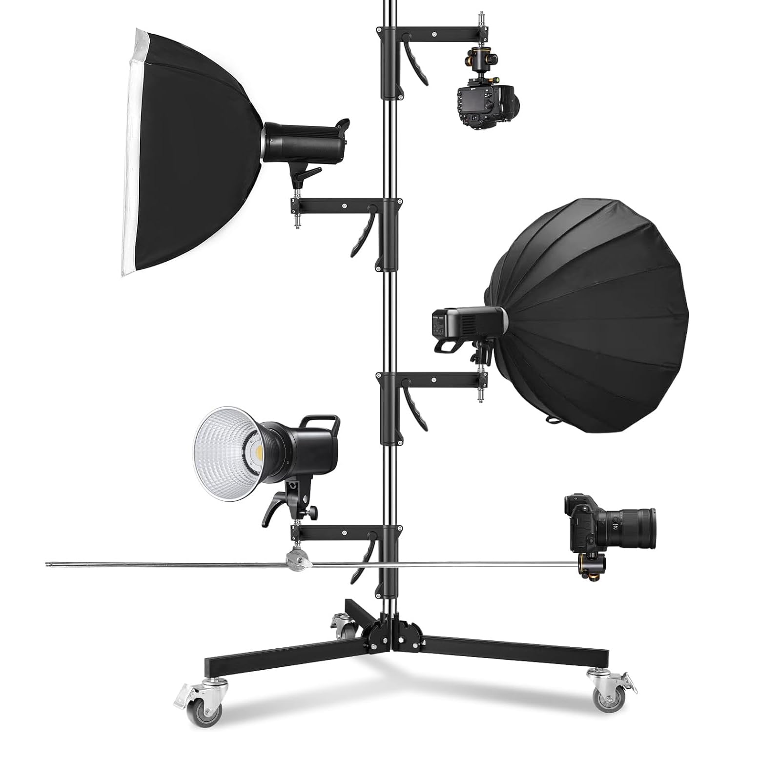 Amazon | SOONPHO センチュリースタンド 多機能ライトスタンド 耐荷重