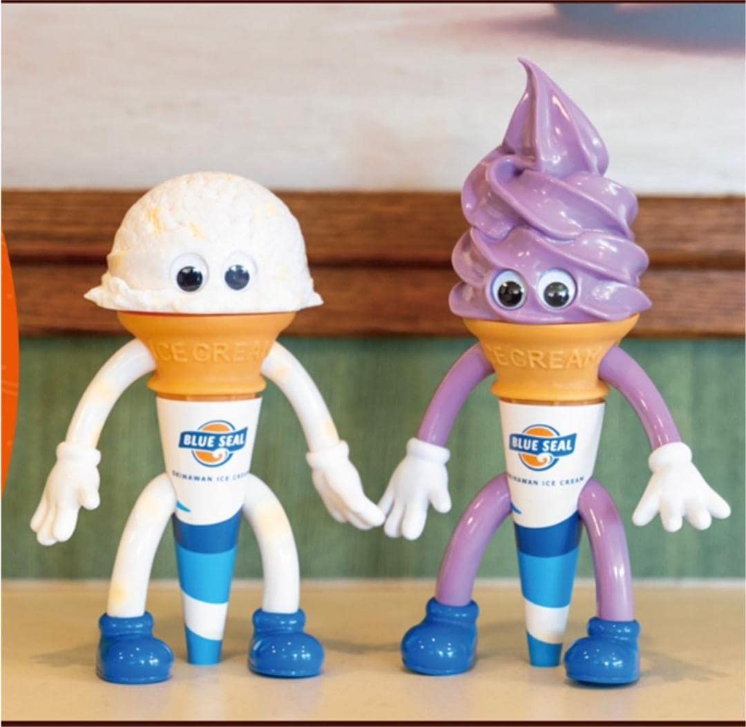 Amazon.co.jp: フレーバーズ KAIEDA 限定 ブルーシール 紅イモ ソフト