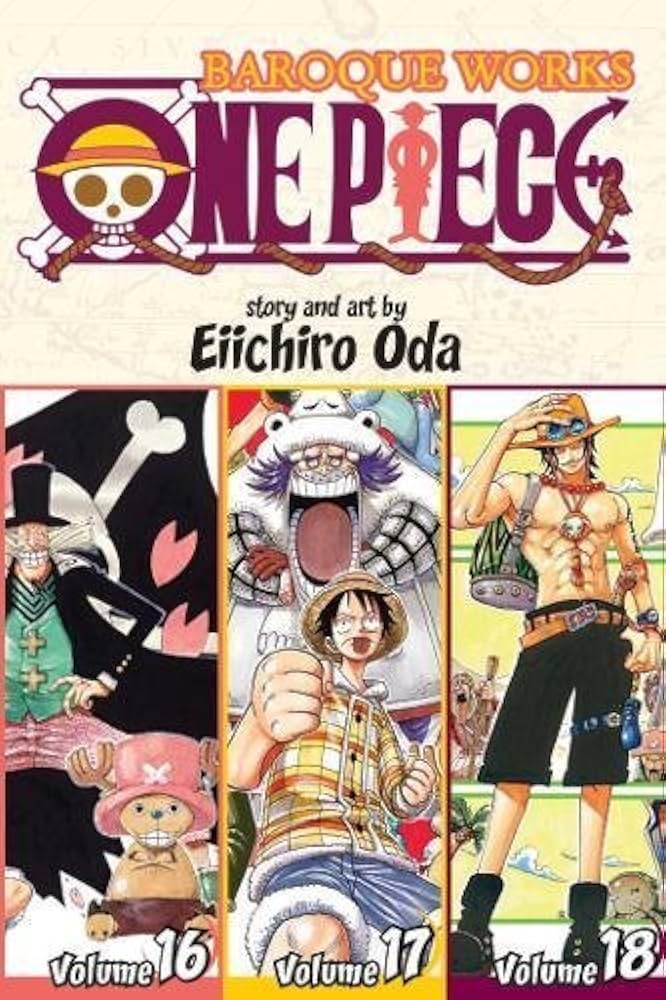 One Piece Baroque Works 16-17-18 (One Piece Omnibus) by Eiichiro