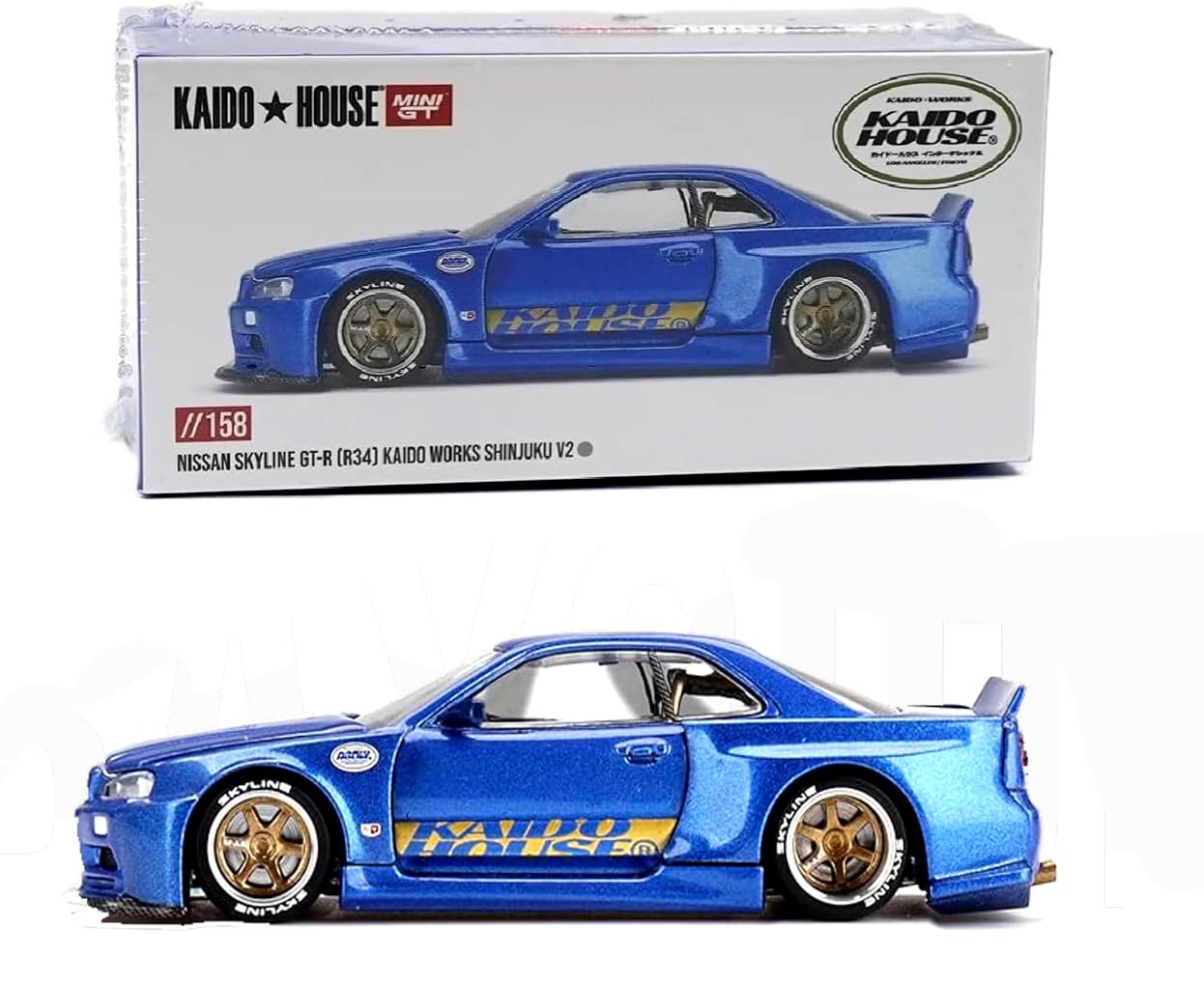 Amazon.com: Diecast Model Car Compatible for Kaido House x Mini GT