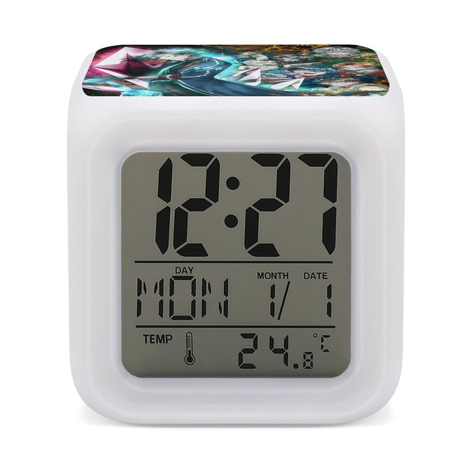 Amazon.co.jp: 目覚まし時計 すまない先生 ウォーターチャレンジ LED