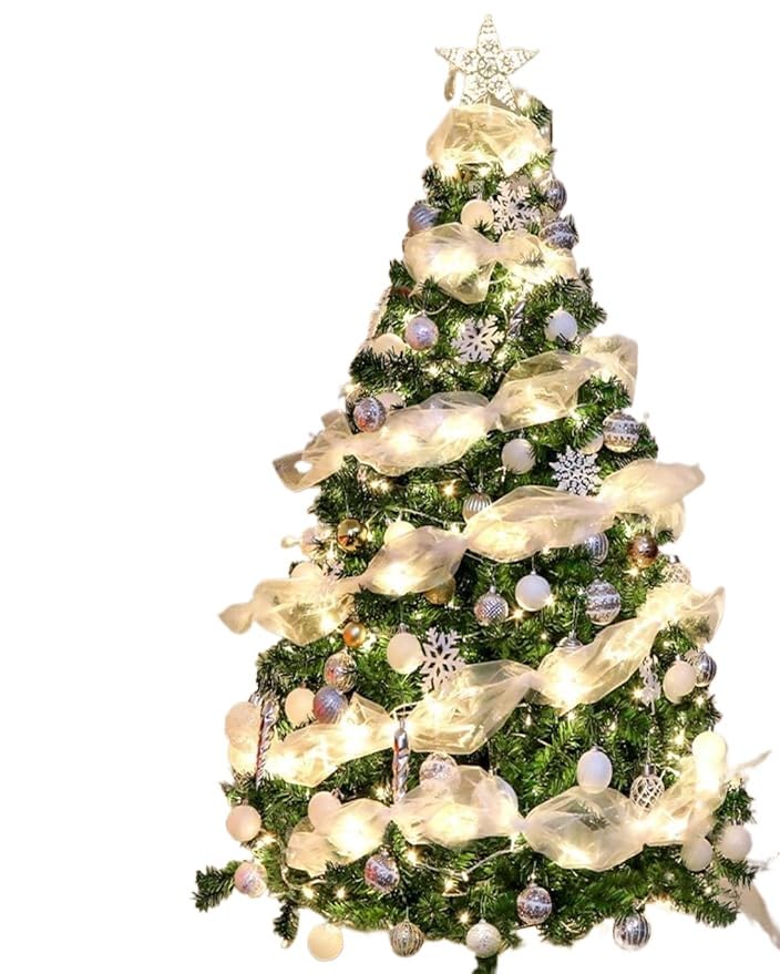 Amazon | クリスマスツリー オーナメントセット 150cm 180cm LED