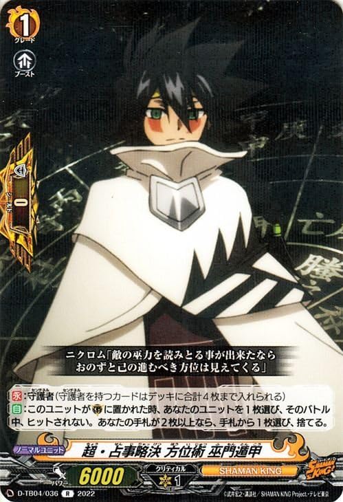 Amazon.co.jp: ヴァンガード D-TB04 超 占事略決 方位術 巫門遁甲 R