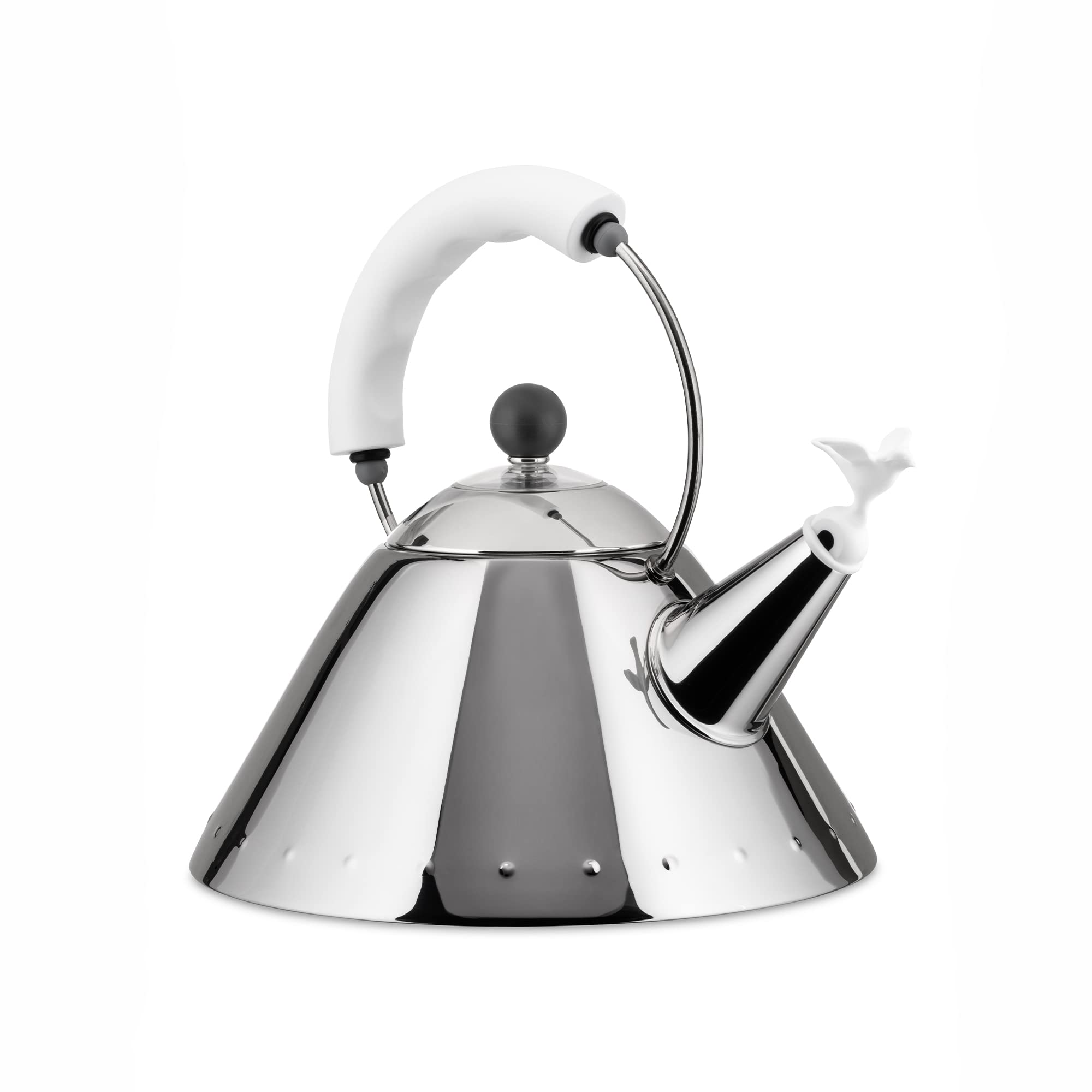 Amazon｜【正規輸入品】 ALESSI アレッシィ バードケトル/ホワイト