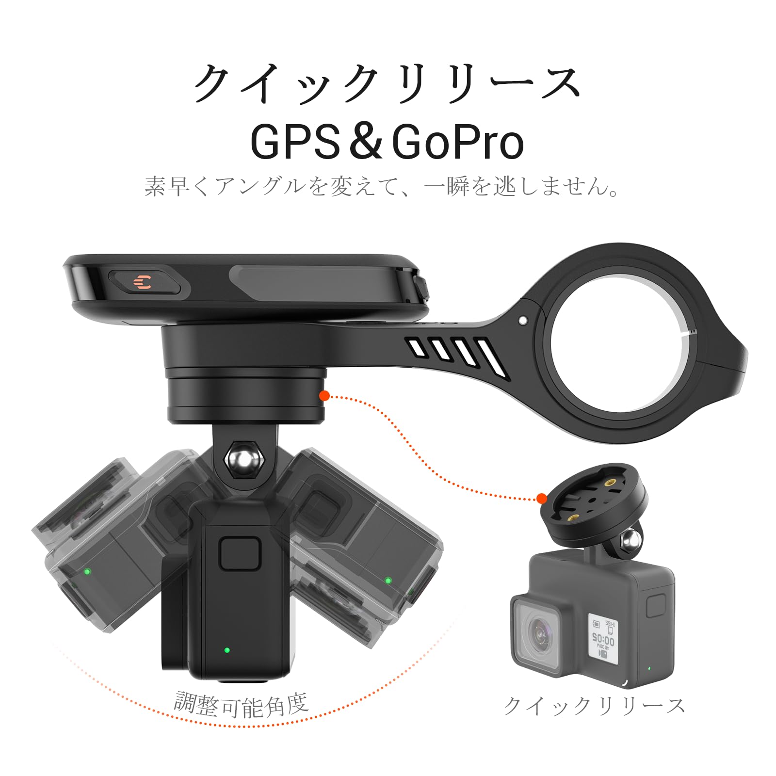 Amazon.co.jp: COOSPO MT5S サイクルコンピュータ マウント Garmin
