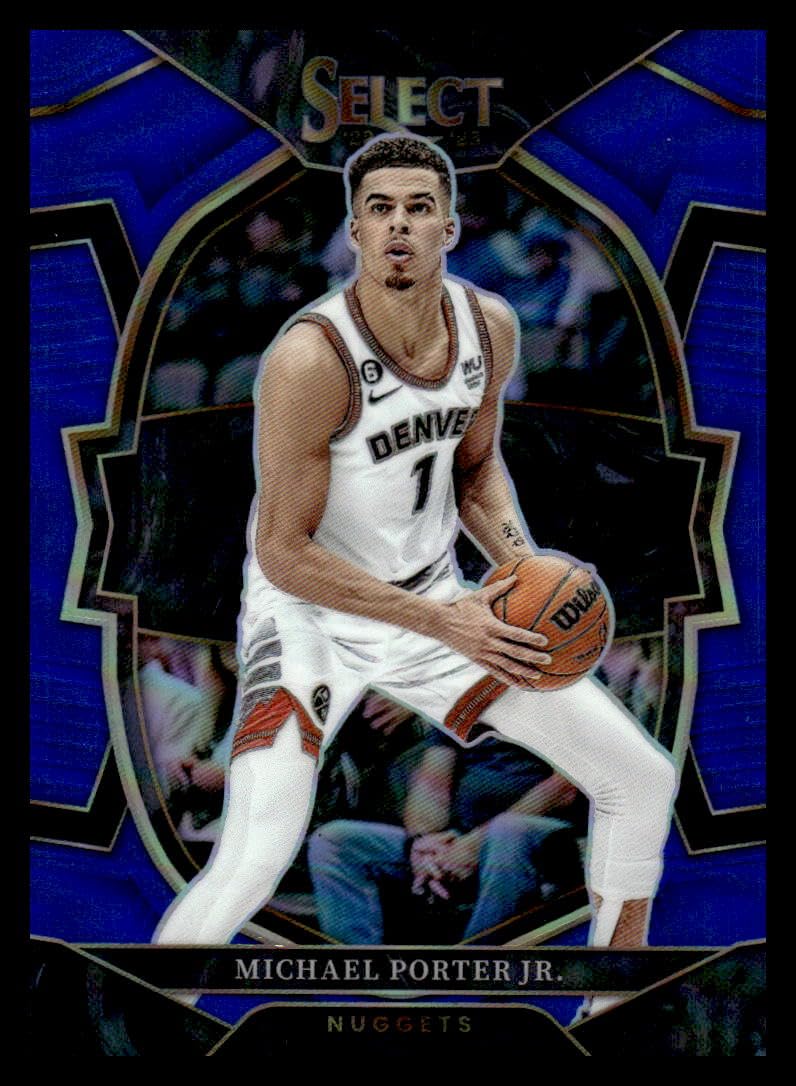 Amazon.com: 2022-23 Panini Select Blue Prizms #14 Michael Porter