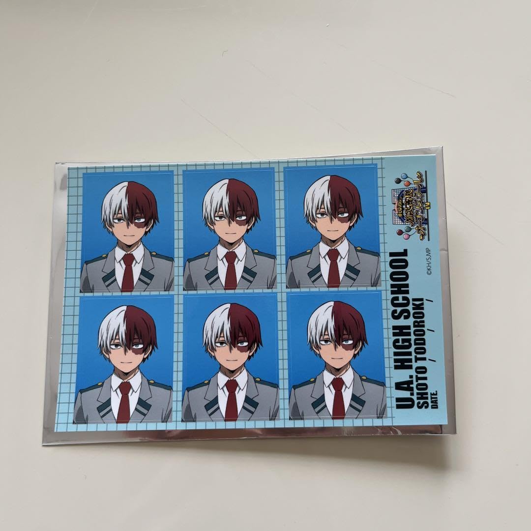 Amazon.co.jp: ヒロアカ 雄英高校オープンスクール 証明写真 轟焦凍