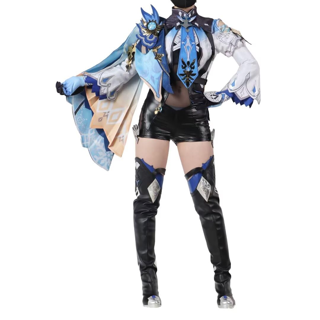 Amazon.co.jp: [モエモエヤ] 原神 エウルア コスプレ衣装 エウルア