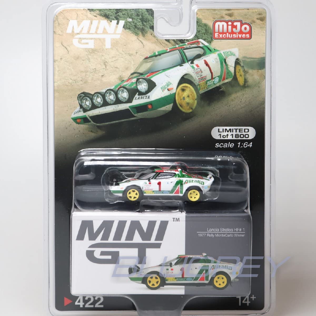 Amazon | MINI GT 1/64 ランチア ストラトス HF 1977 モンテカルロ