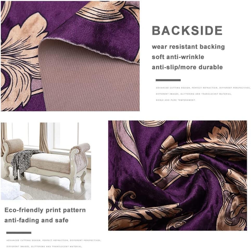 Amazon | ベルベット 生地 民族調 光沢のある ビンテージ 花柄