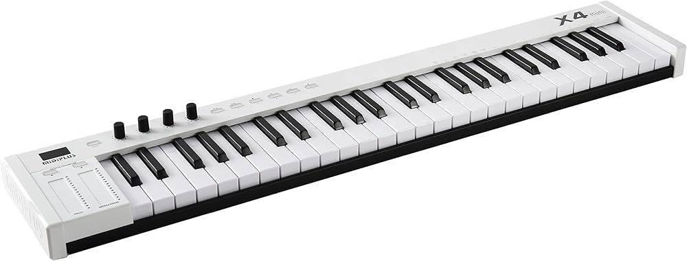 Amazon.com: midiplus X4 mini MIDI Keyboard Controller, White