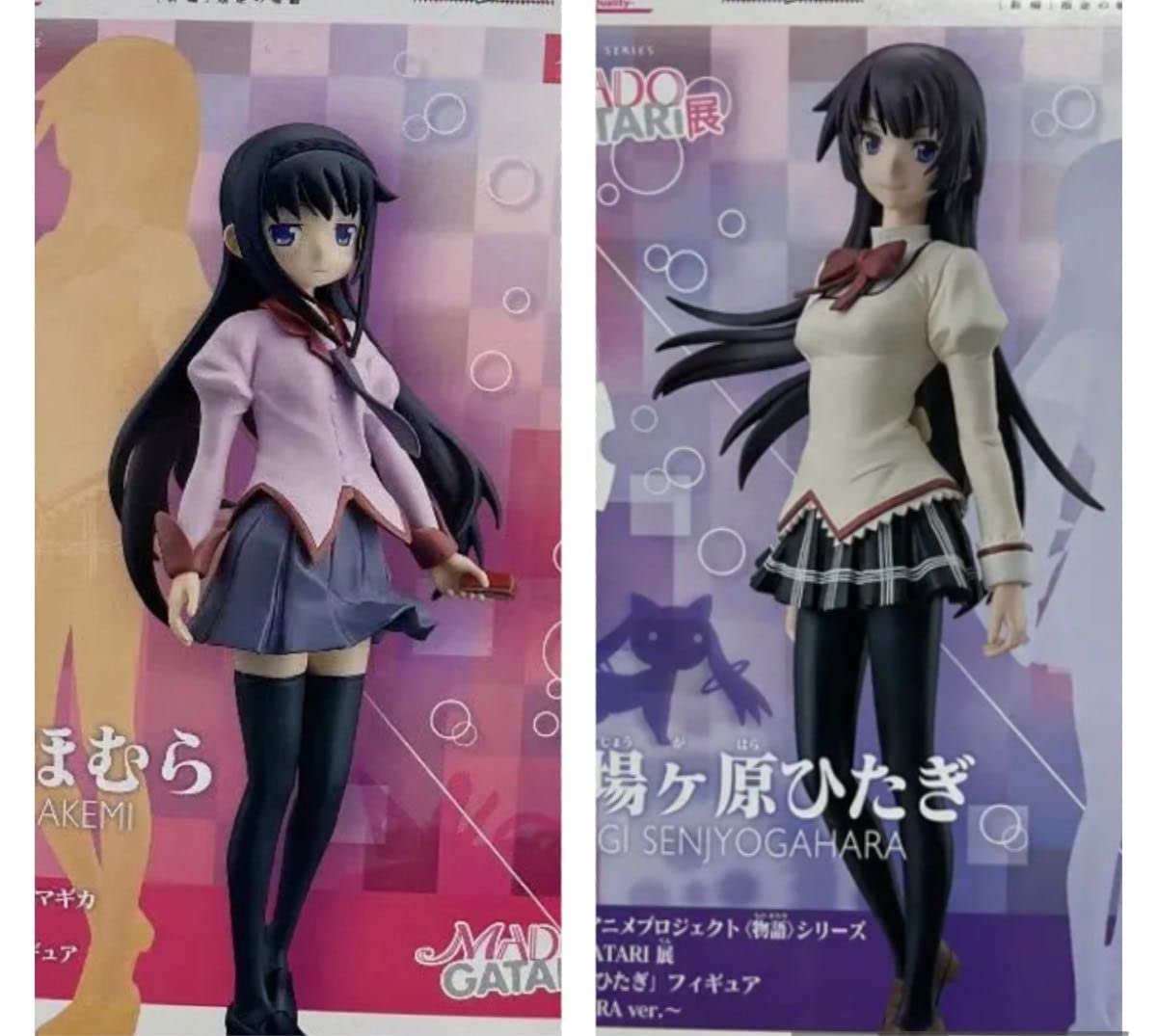 Amazon | 2個セット 物語×まどかマギカMADOGATARI展戦場ヶ原ひたぎ