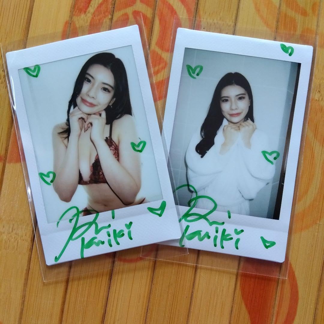 Amazon | セクシー女優、神木麗直筆サインチェキ2枚 | アイドル