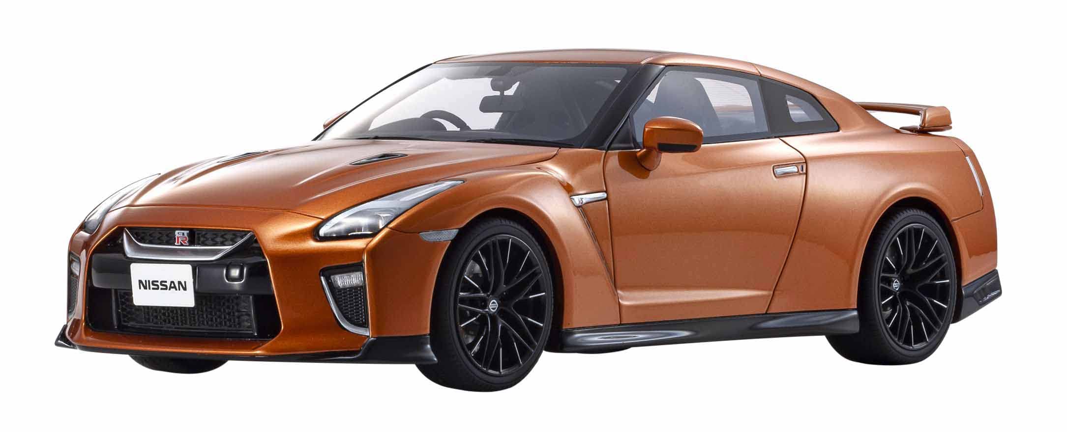 Amazon | samurai 1/18 ニッサン GT-R 2020 オレンジ 完成品
