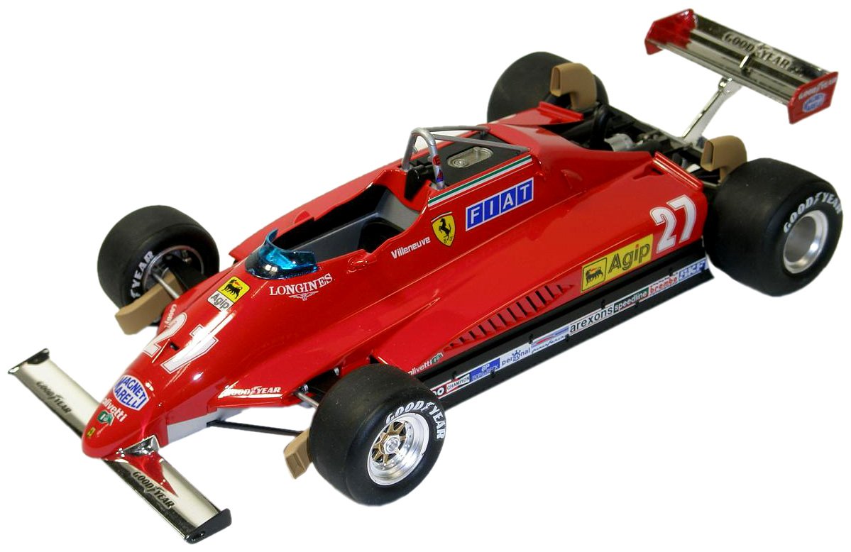 Amazon.com: Fujimi 1/20 Scale Ferrari 126C2 1982 Long Beach GP