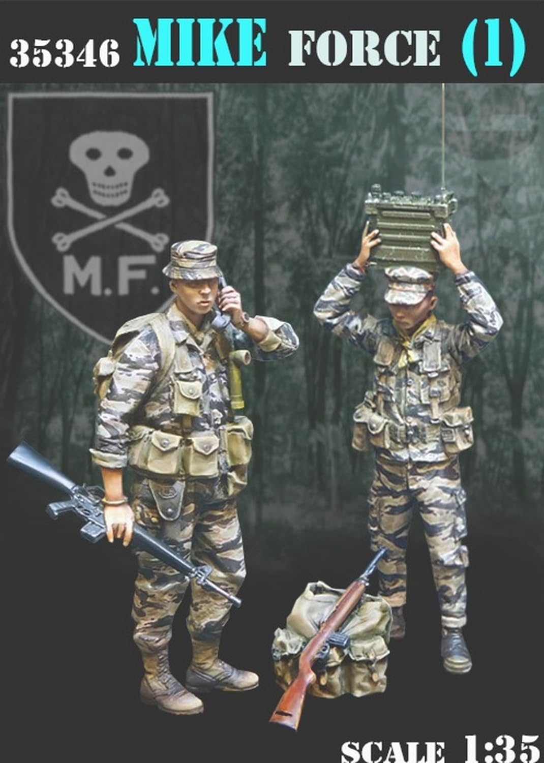 Amazon | ブラボー6 1/35 現用 アメリカ ベトナム 特殊部隊MIKE1