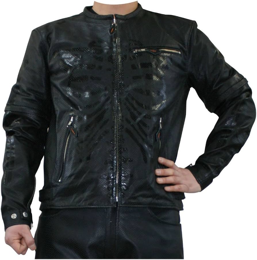 Amazon | モトフィールド(MOTO FIELD) パンチングレザージャケット