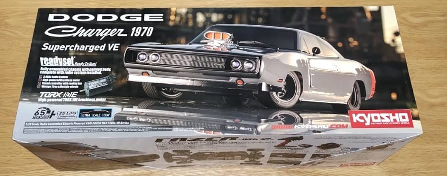 Amazon.co.jp: 京商 1/10 ラジコン FAZER MK2 1970 ダッジ