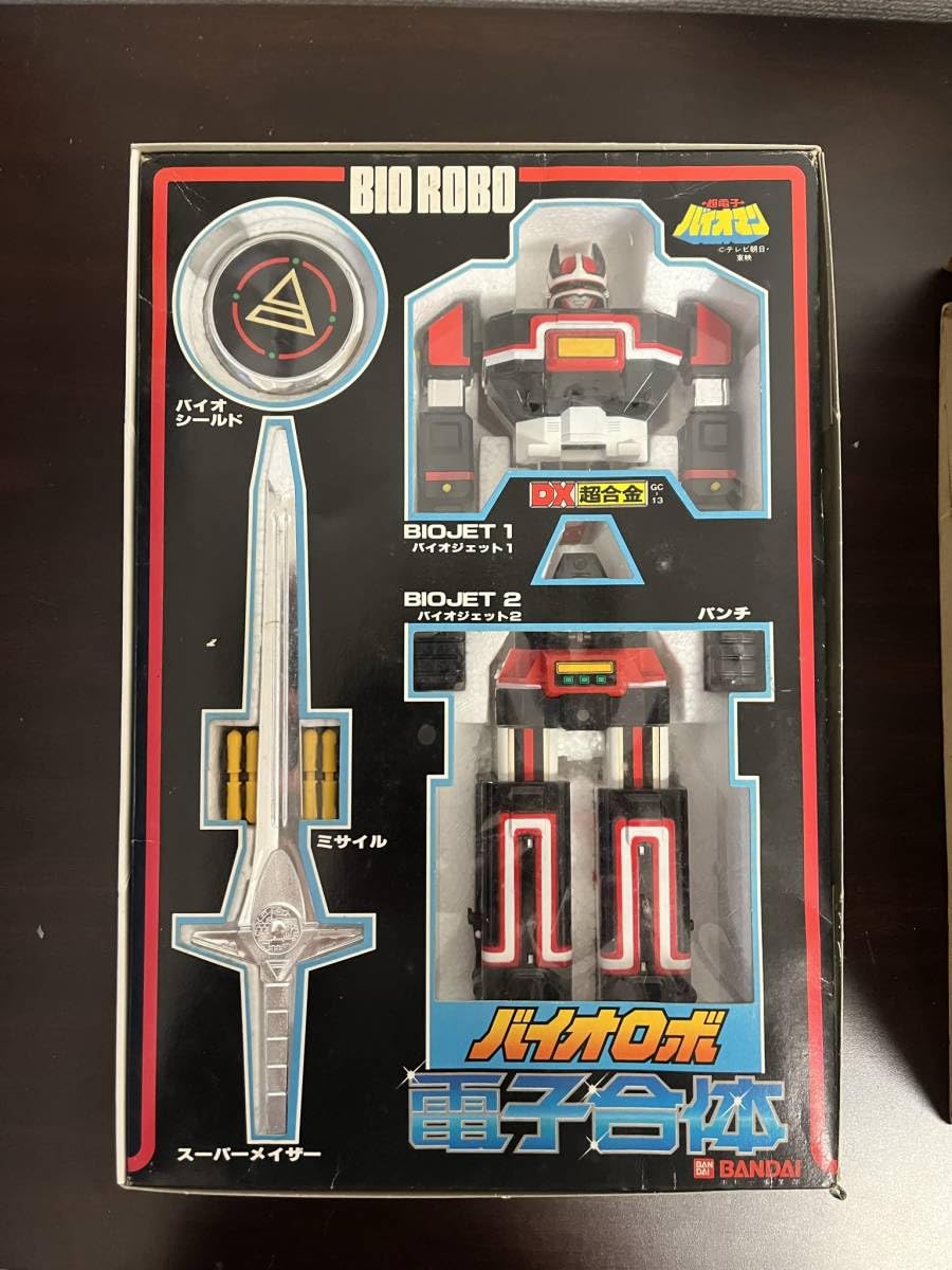 Amazon.co.jp: 超電子バイオマン 電子合体 バイオロボ DX超合金 品超