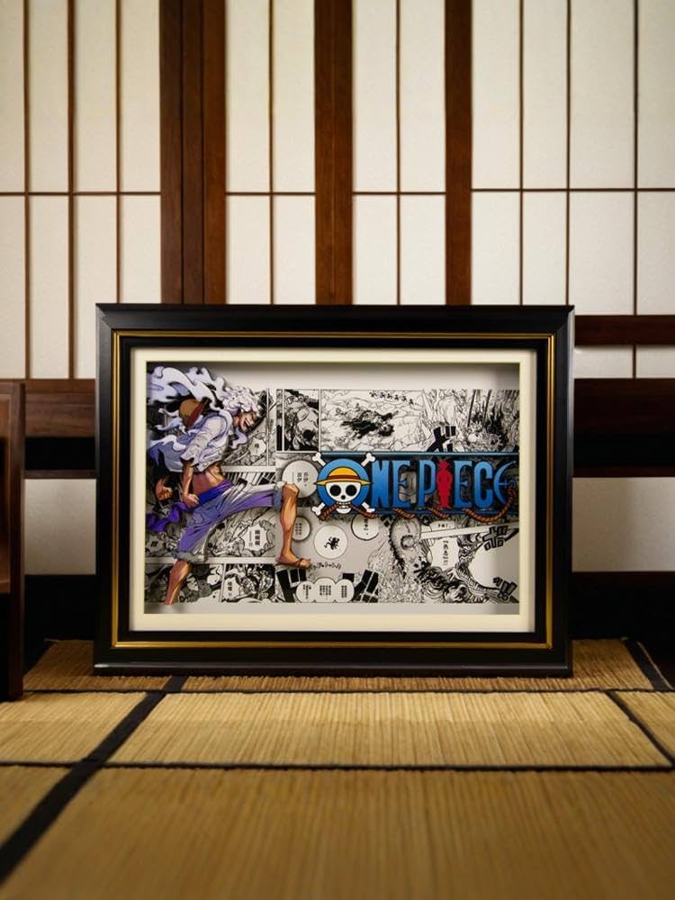Amazon.co.jp: [SHAPLE] ONE PIECE 周辺 ワンピース 3D 立体画 掛け絵