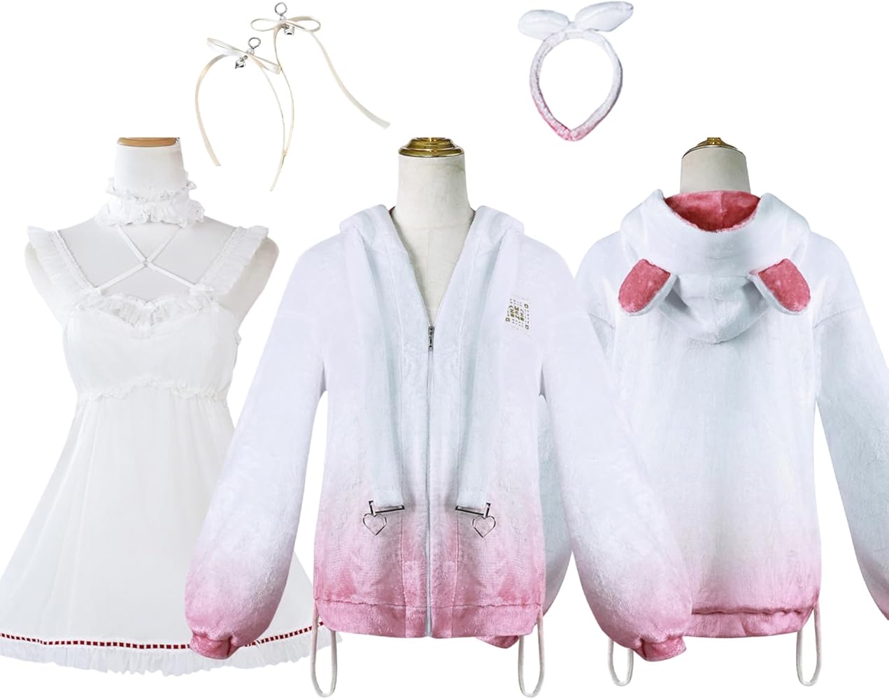 Amazon.co.jp: [Plazhen] コスプレ衣装 宝鐘マリン 部屋着 フルセット