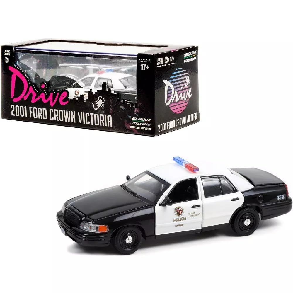 Amazon | GreenLight 1:43 Drive (2011) - 2001 for&d Crown Victoria