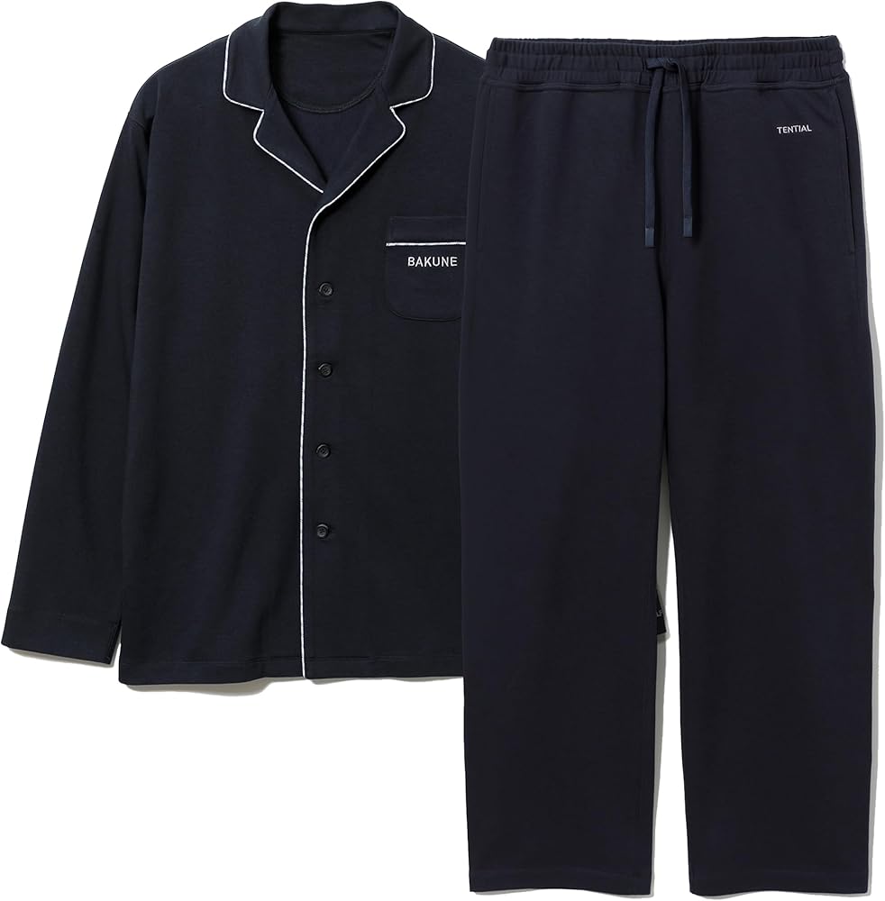 Amazon.co.jp: [TENTIAL] BAKUNE パジャマ スウェット 上下セット 一般