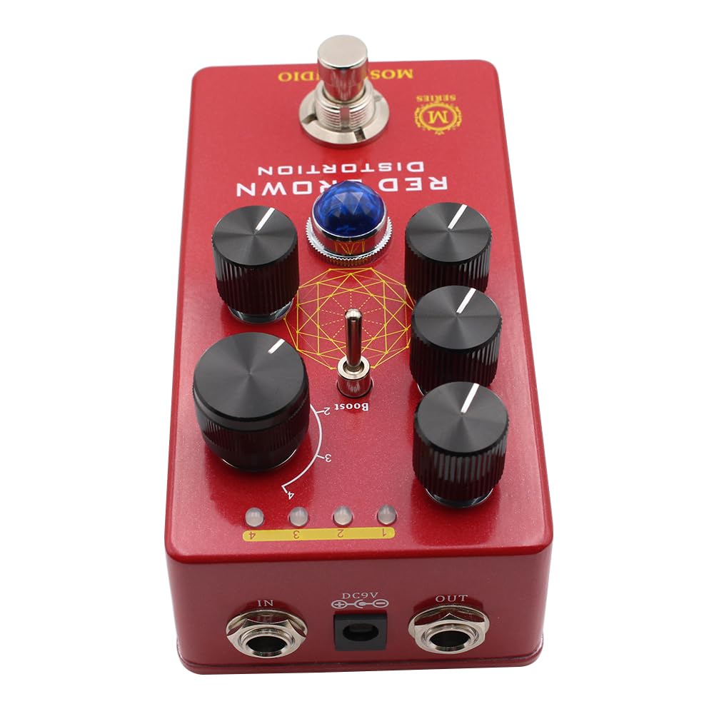Amazon.com: Rifftone Mosky Audio RED BROWN Distortion w/Toggle
