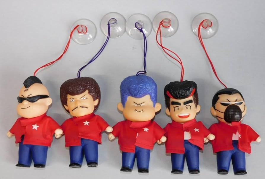 Amazon.co.jp: 湘南爆走族 全5人 ソフビ 江口洋介/石川晃/桜井信二