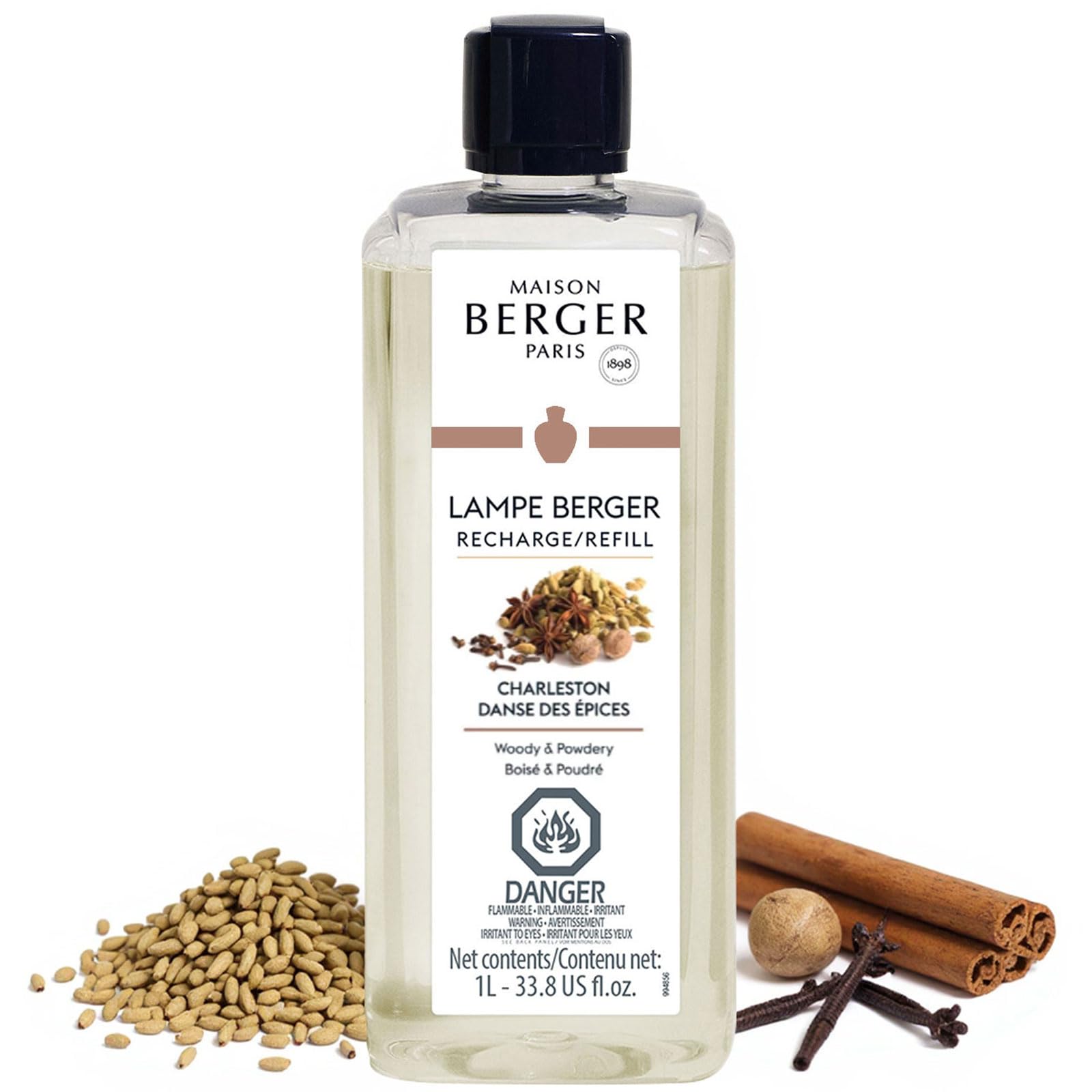 Amazon.com: Maison Berger Charleston Lampe Berger Refill, 1 Liter