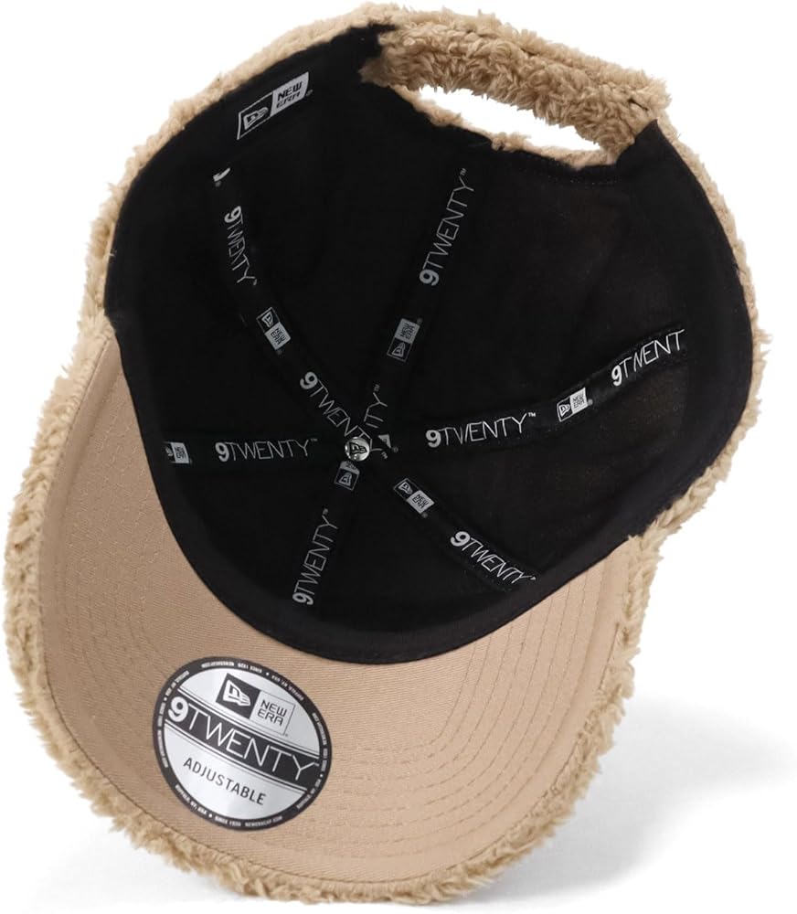 Amazon | [ニューエラ] キャップ 9TWENTY ミンクフリースボア キャメル