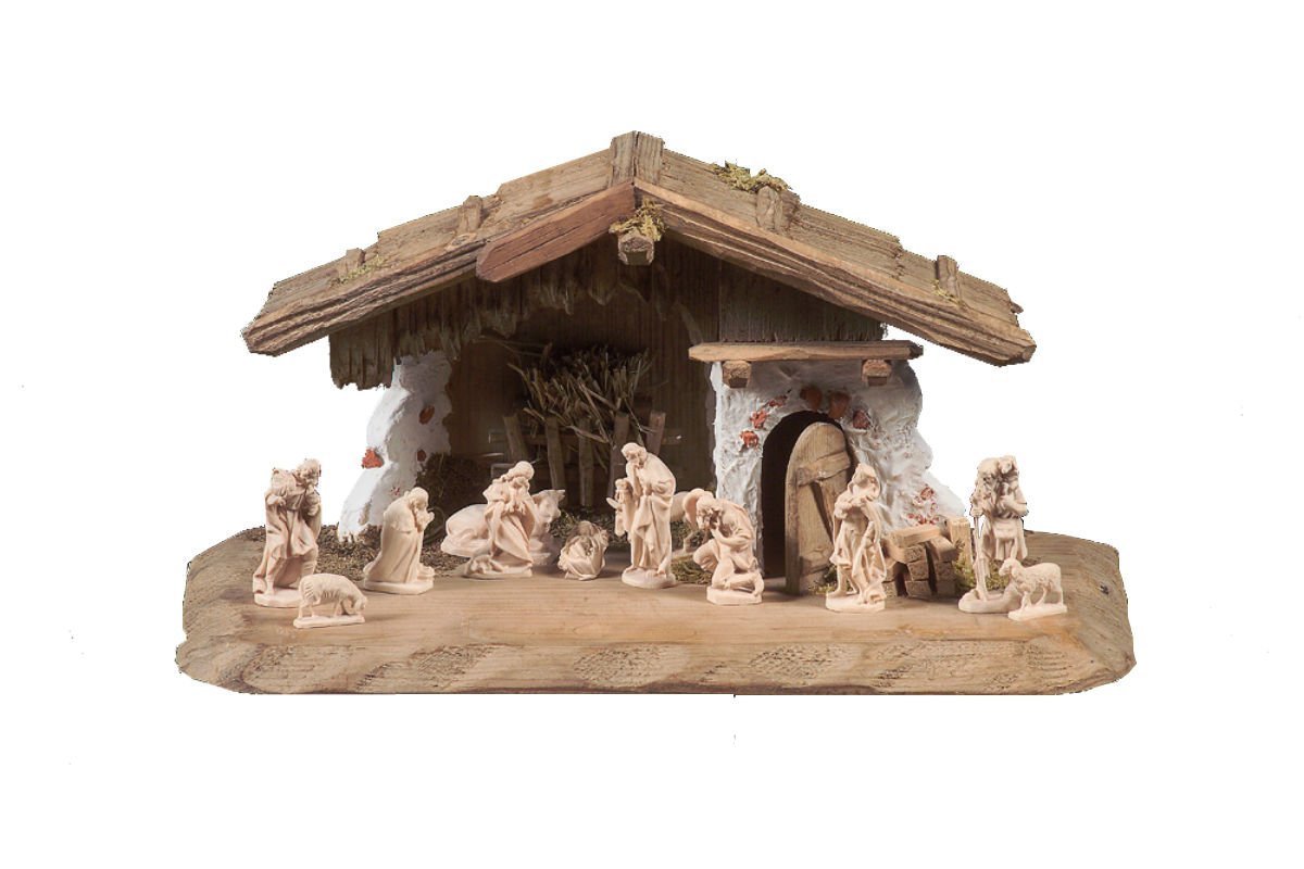 Amazon.co.jp: 創業100年木彫りブランド《レーピ》クリスマス人形