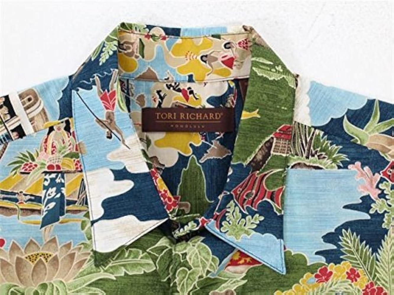 Amazon.co.jp: [トリ・リチャード]TORI RICHARD メンズアロハシャツ