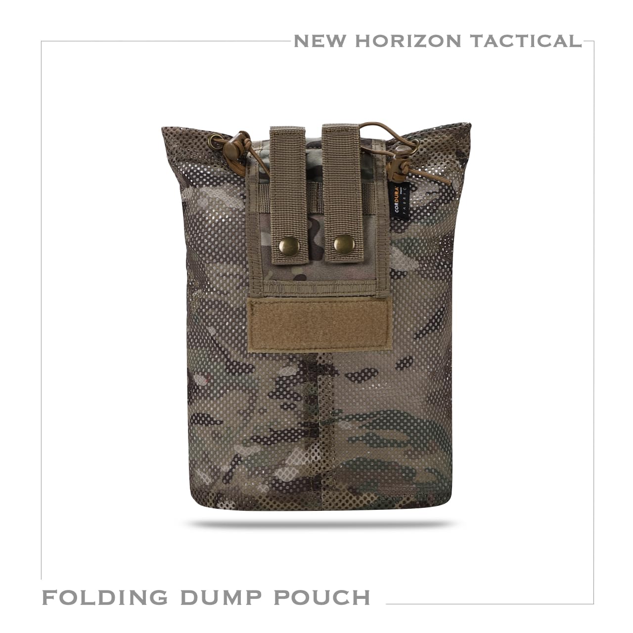 Amazon.co.jp: 【NEW HORIZON】 Folding Dump Pouch Multicam Mesh