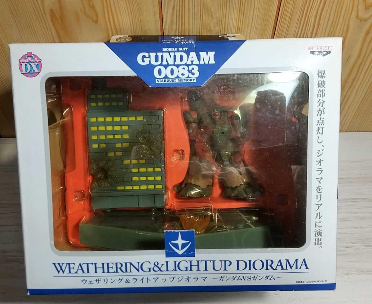 Amazon.co.jp: 0083 ウェザリング&ライトアップジオラマ vs フィギュア