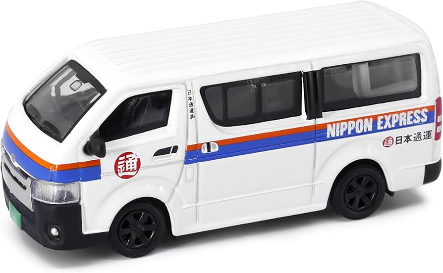 Amazon | Tiny Cityトヨダ ハイエース 日本通運 | ミニカー・ダイ