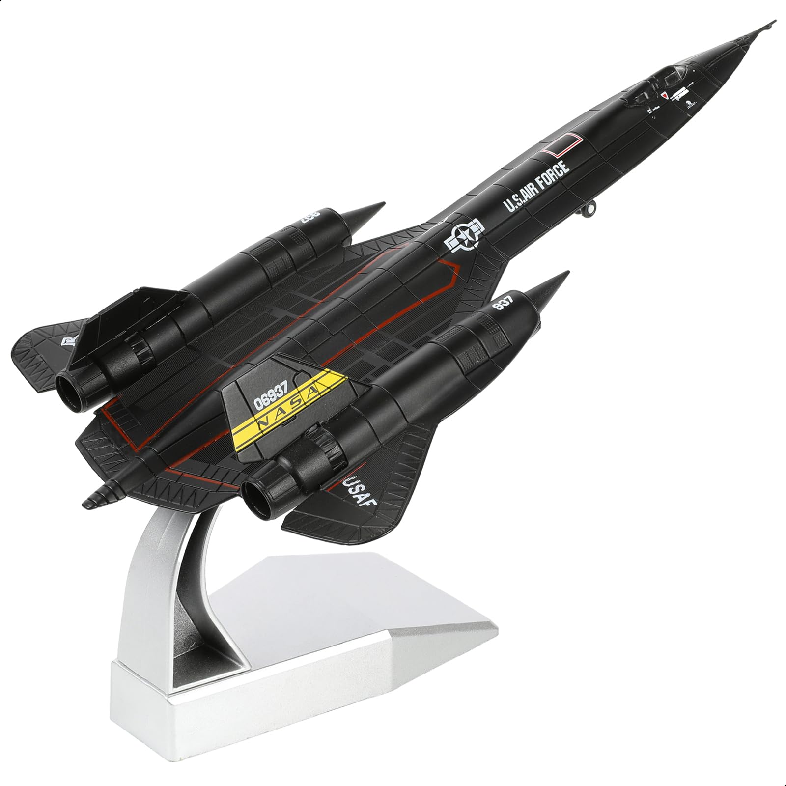 Amazon.co.jp: NUOTIE 1/144 SR-71 ブラックバード ダイキャストメタル