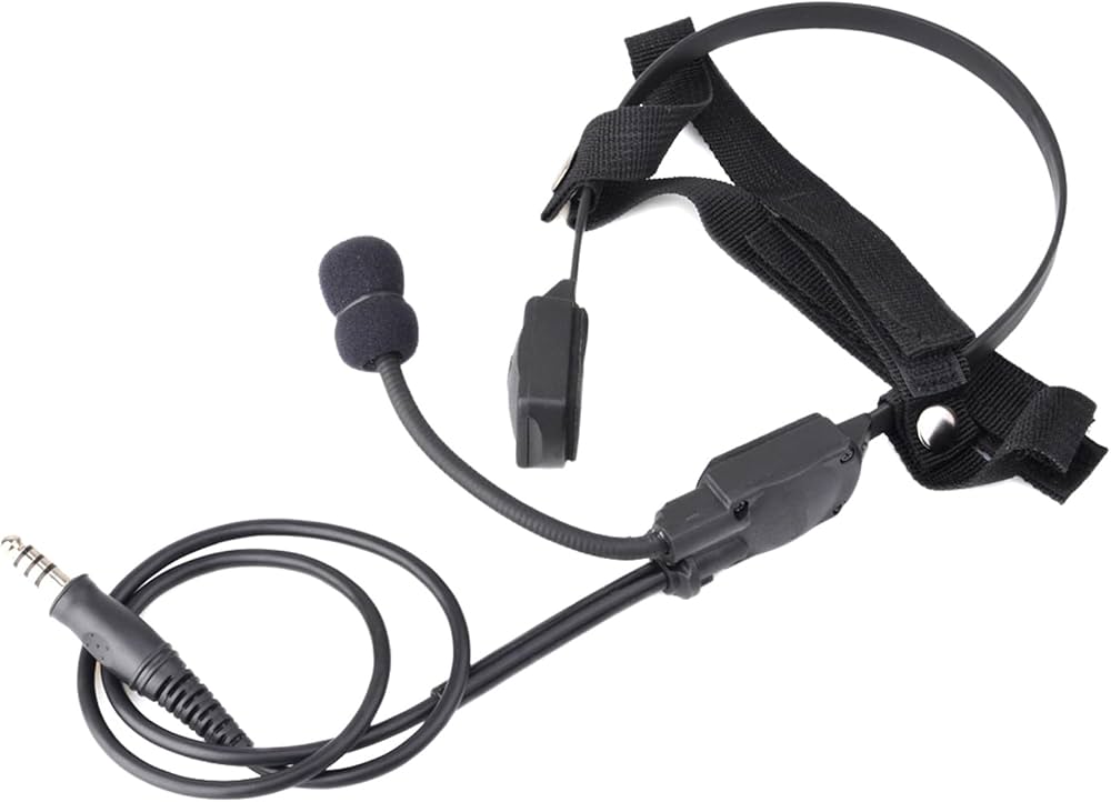 Amazon.co.jp: JinBling【Z正規品】MH180-V 骨伝導 サバゲー ヘッド