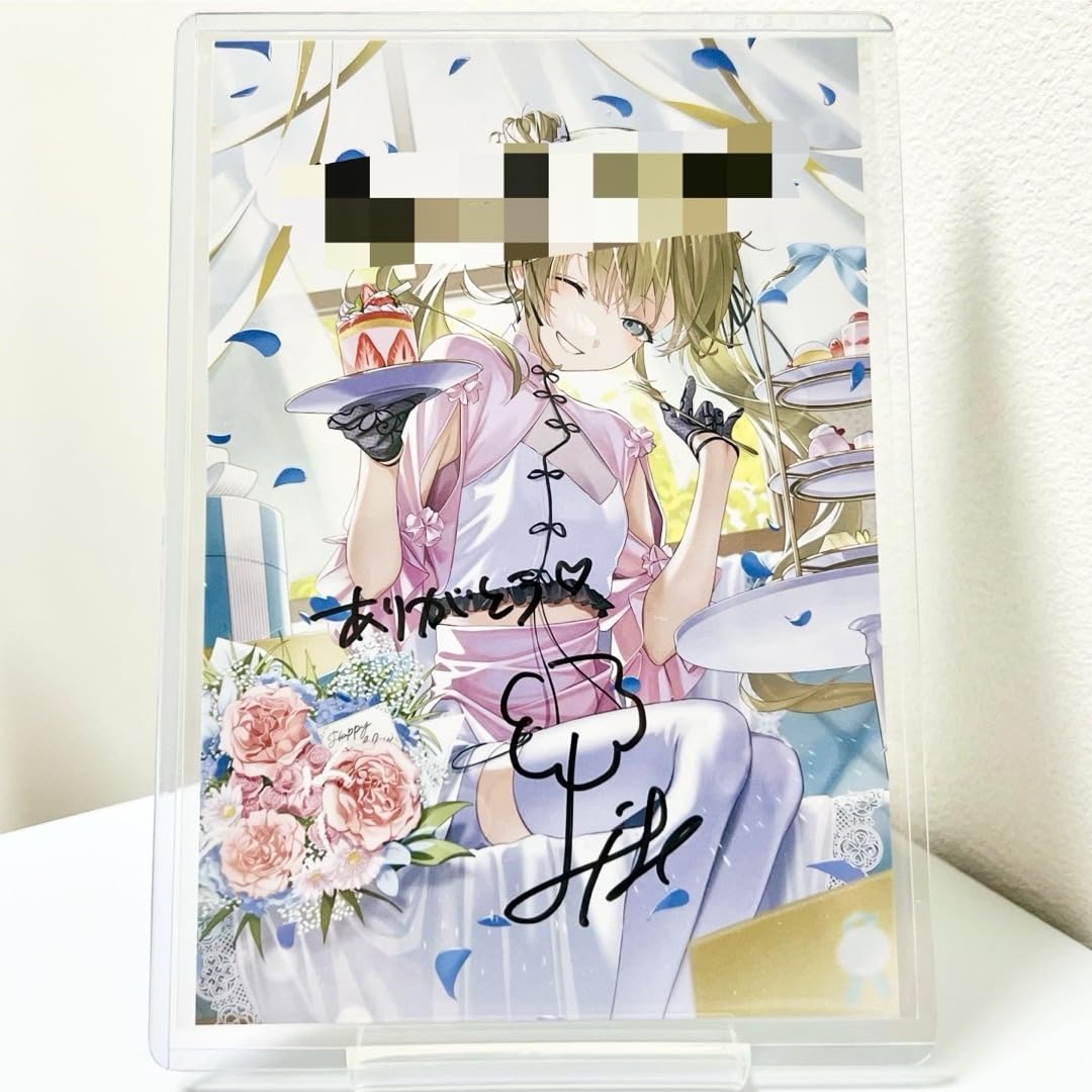 Amazon | 英リサ 誕生日記念2022 直筆サイン入りポストカード ぶいすぽ