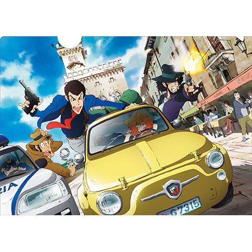 Amazon.co.jp: ルパン三世 PART5放送決定 PART IV セル画風 クリア